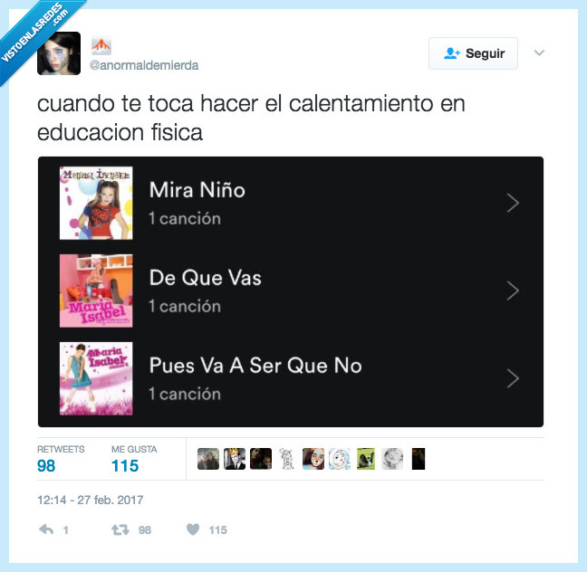 maría isabel,educación física,no