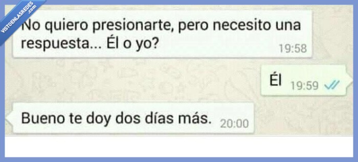 Darse por vencido,tio,tia,conversacion