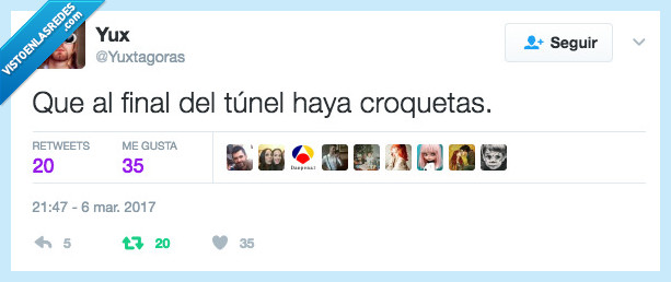 croquetas,final del tunel,paraíso