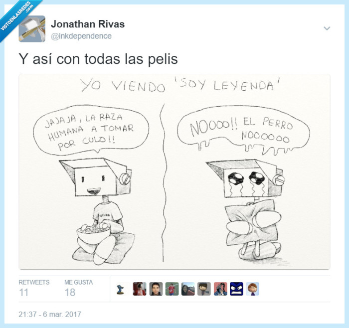 pelis,perro,humanos,diferencia,criterio