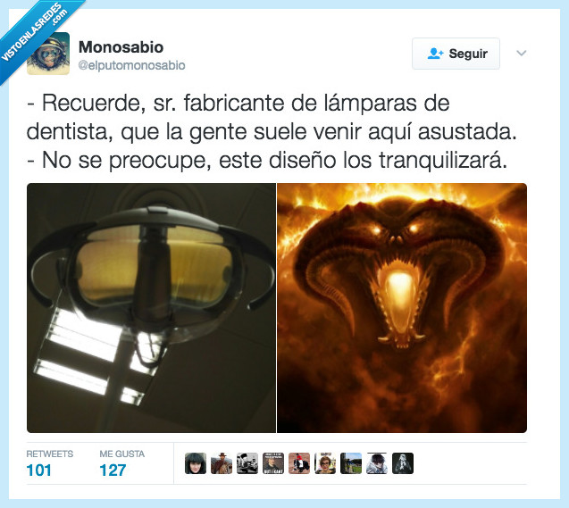 dentista,asustar,lámpara