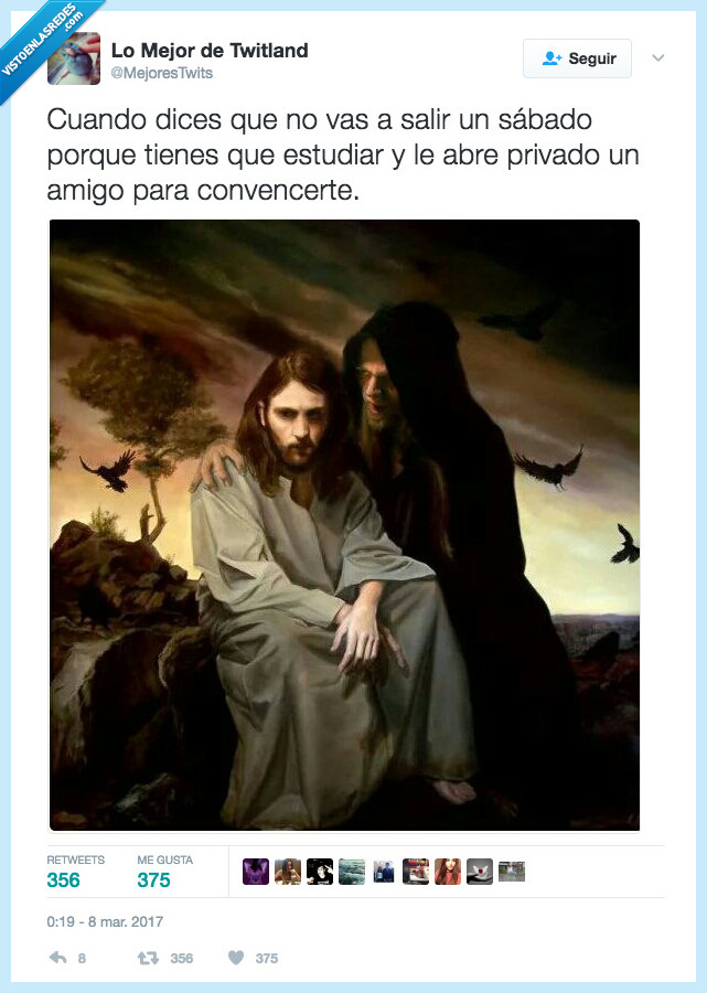 salir,sábado,mala influencia