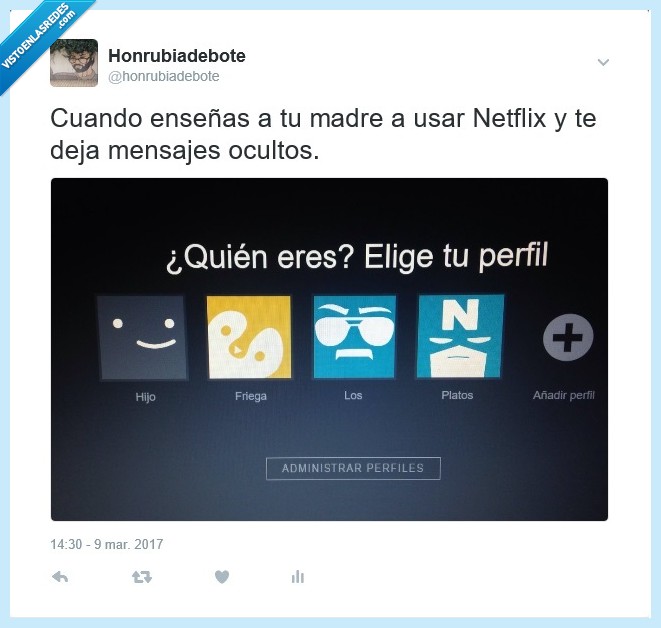 Netflix,Platos,Madre moderna