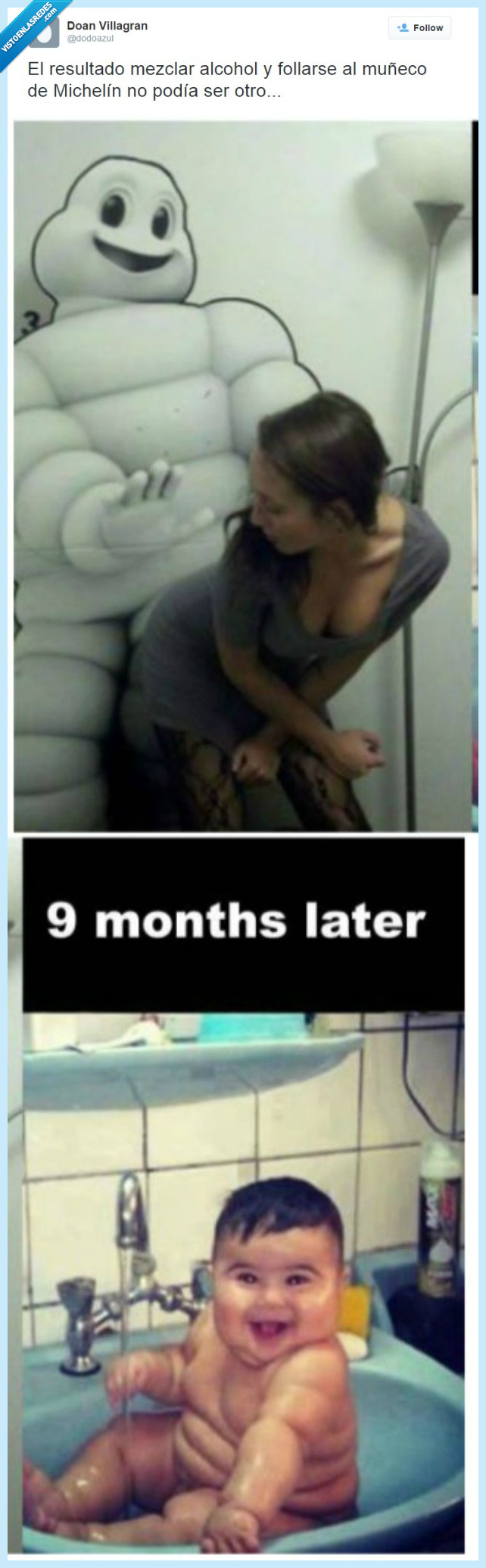 michelín,nuevemeses,broma