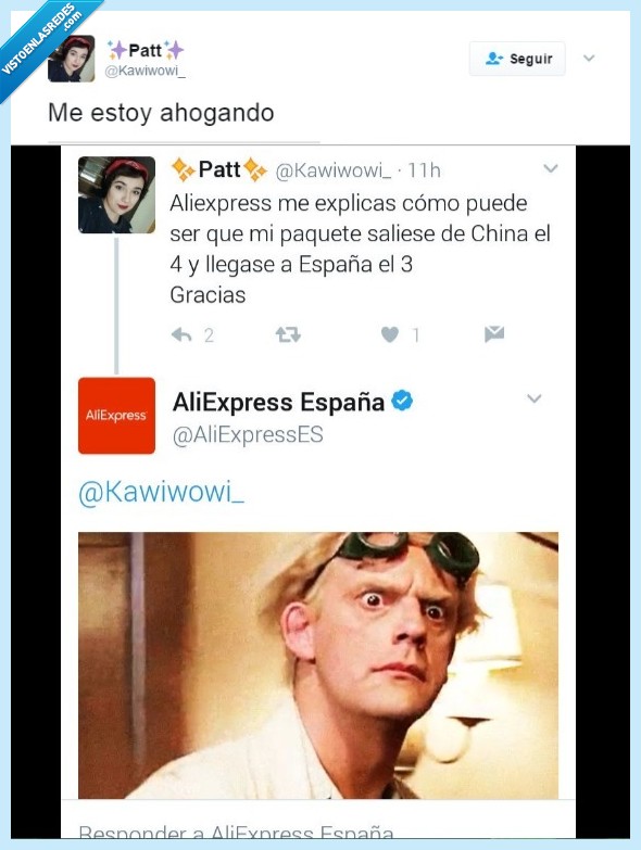462534 - AliExpress triunfa en Twitter con su respuesta a esta usuaria