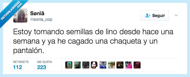 semillas,cagar,chaqueta,pantalón