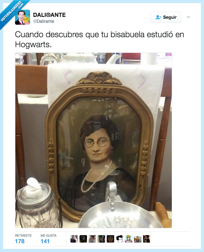harry potter,esperanza,bisabuela,estudiar