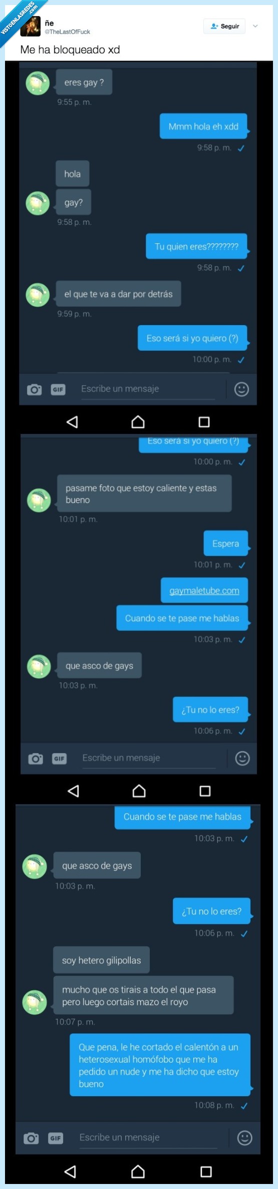 gay,homofobo,callar,trollear