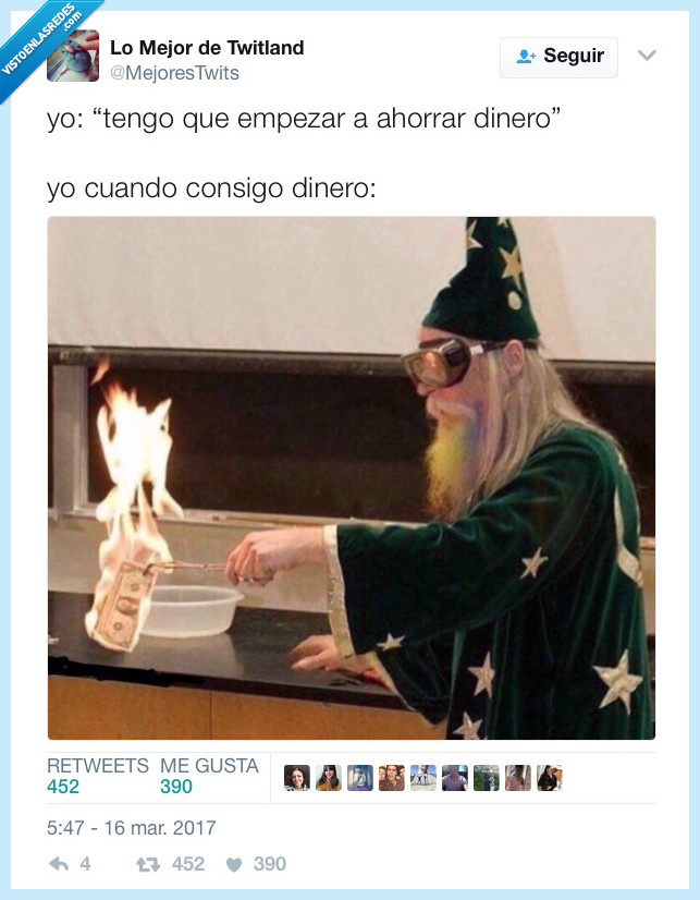 462832 - ¿Ahorrar? ¿Qué es eso? por @MejoresTwits