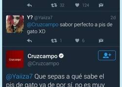 Enlace a Todo el mundo se mete con Cruzcampo pero tienen un CM que reparte zascas como nadie por @mejoreszas