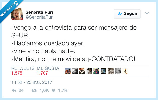 entrevista,mensajero,seur