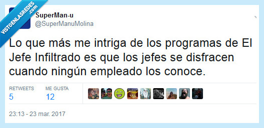 el jefe infiltrado,empleados