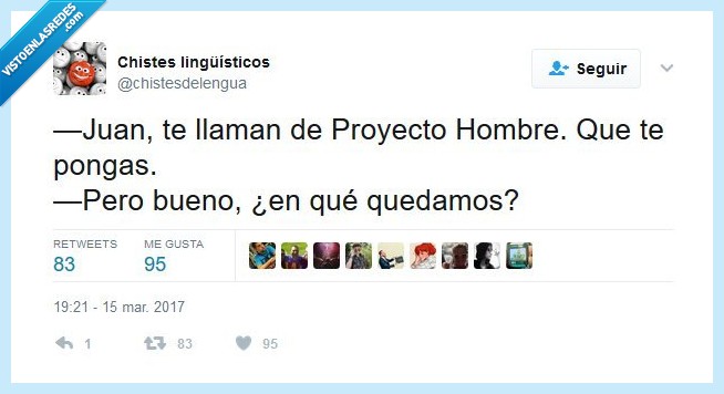 Proyecto Hombre,ponerse