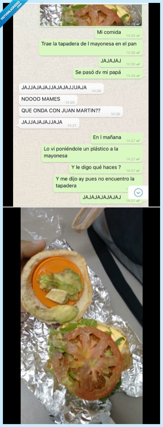 sandwich,mayonesa,tapa,plástico