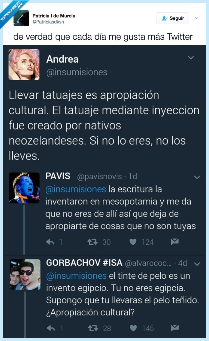 tatuajes,apropiación,tontería