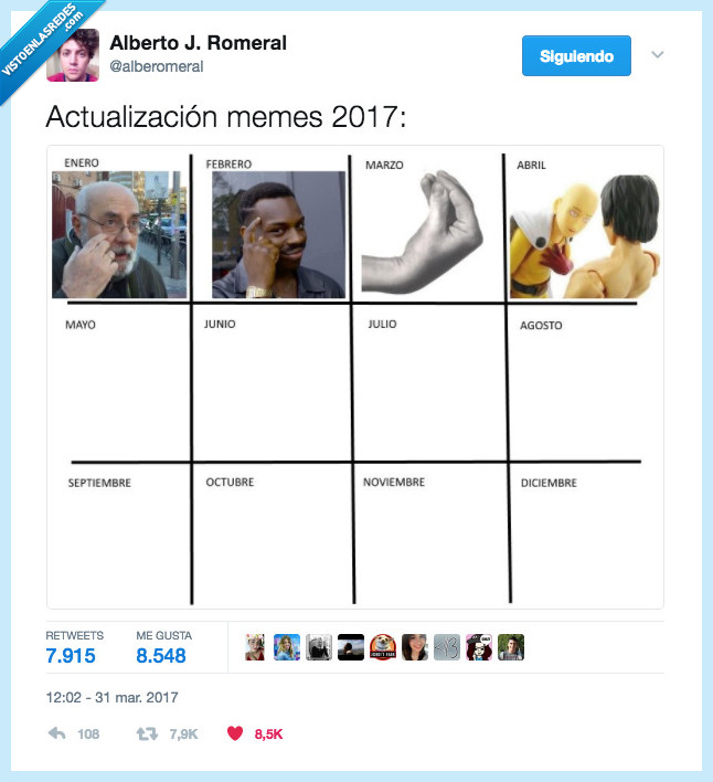 calendario,memes,actualizar
