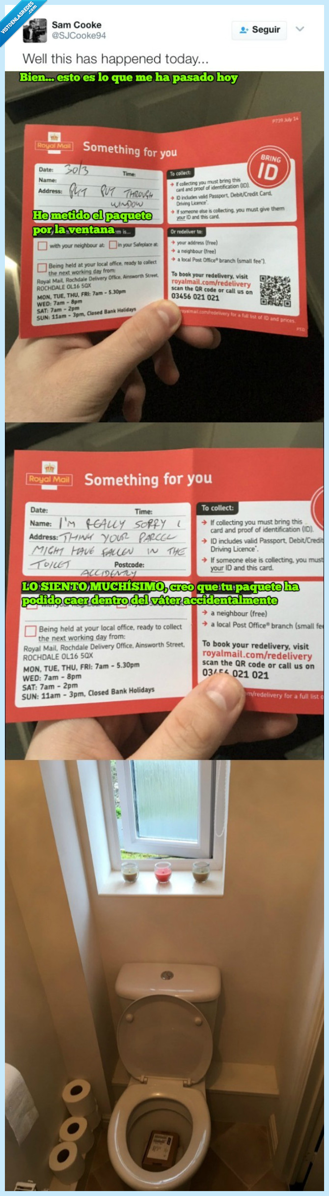 váter,paquete,agua,cagada