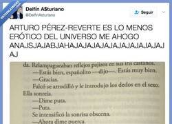 Enlace a Arturo Pérez-Reverte es de todo menos sensual, por @DelfinAsturaino