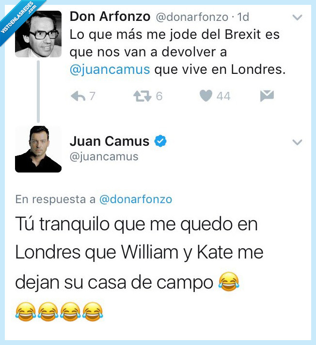 Juan Camus,respuesta,londres,zass