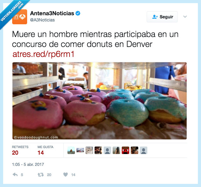 Donuts,muerte,redonda