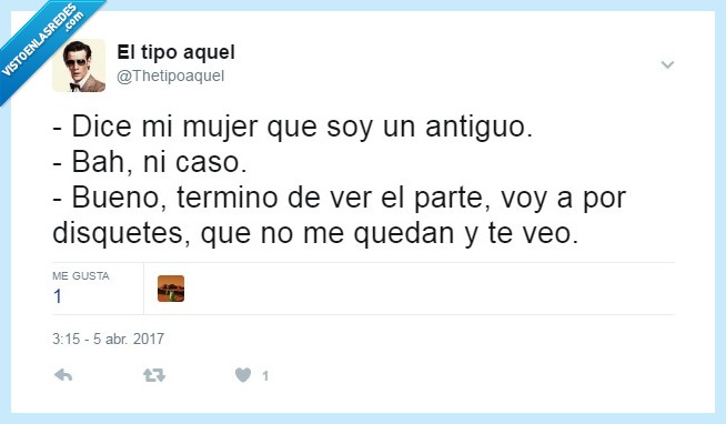 mujer,antiguo,parte,disquete