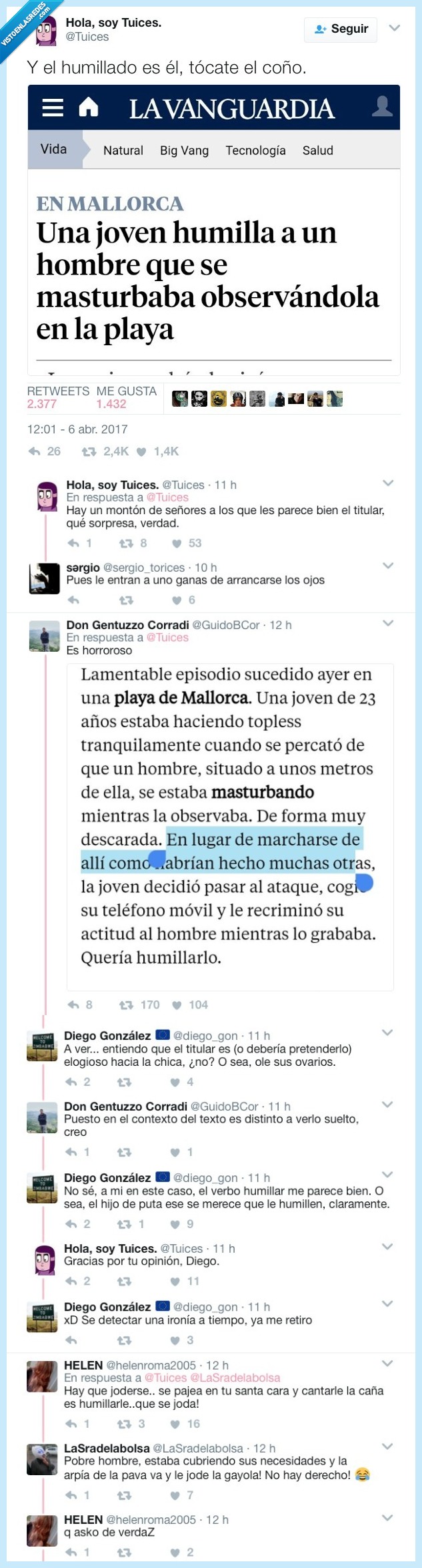 playa,noticia,humilla