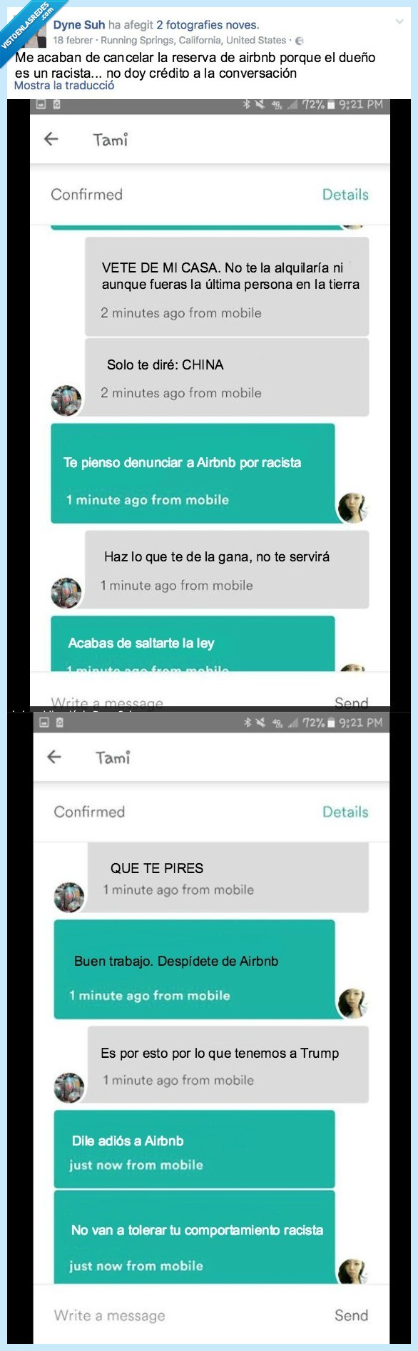 AIRBNB,alquilar,casa,mensajes