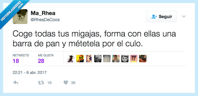 barra,pan,migaja,rencor