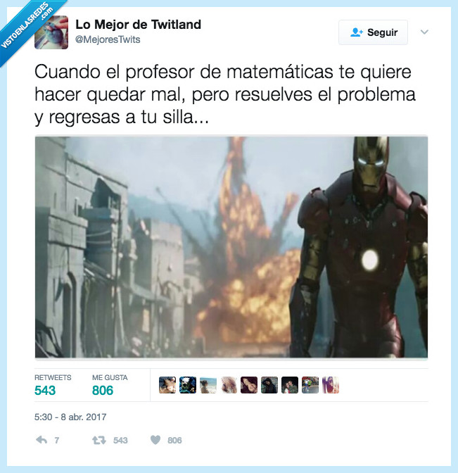 iron man,matemáticas,profesor