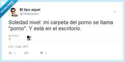 Enlace a Qué triste, por @Thetipoaquel