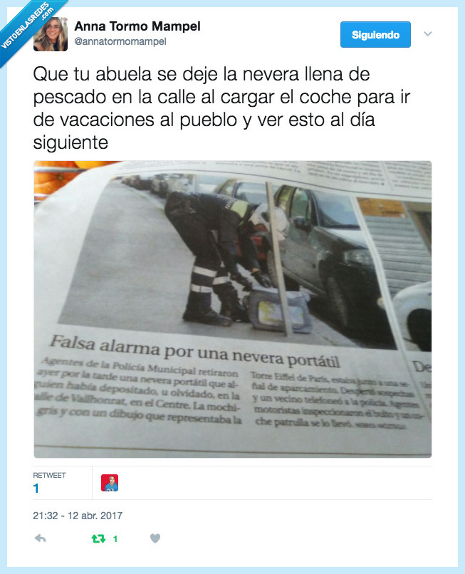 yaya,pescadilla,nevera portatil