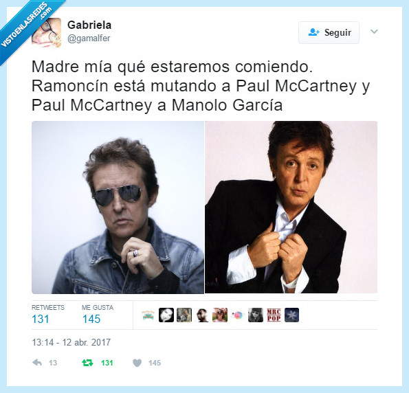 ramoncín,paul mccartney,manolo garcía,aceite