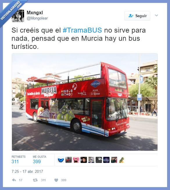 Murcia,autobús,trama