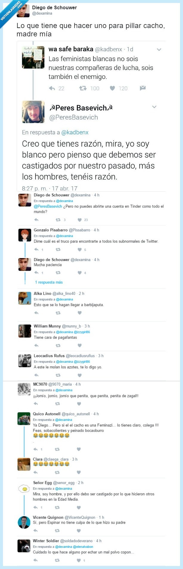 Feminista,hombre,tinder,ligar