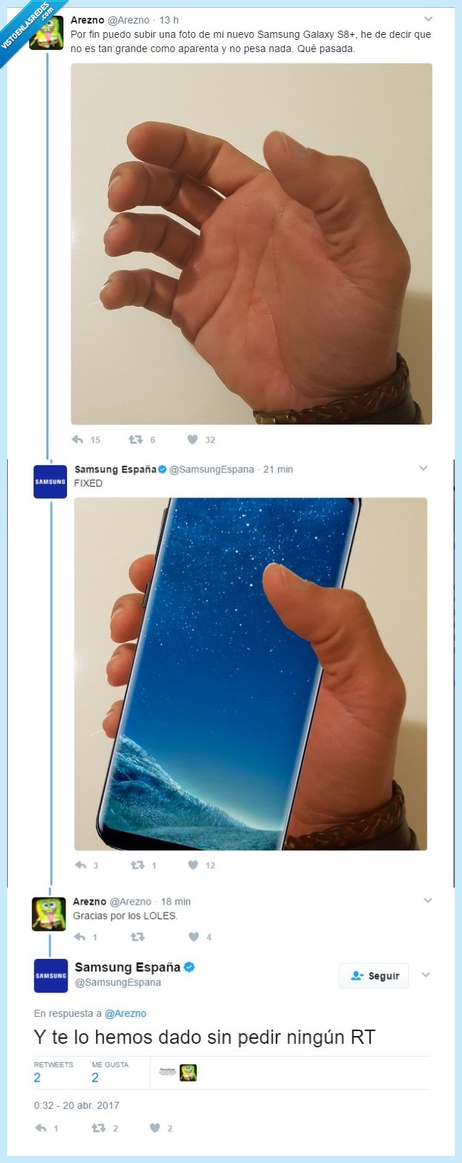 Samsung,regalo,quejar