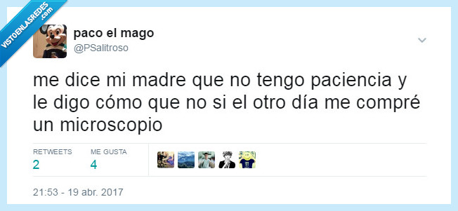 psalitroso,paciencia,ciencia,chistes