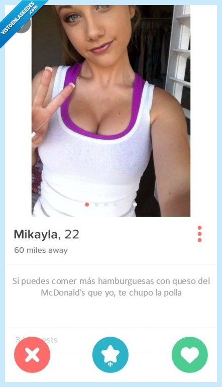 hamburguesa,tinder,apuesta