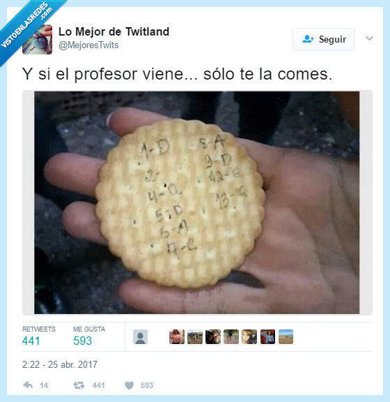 galleta,estudiar,comer