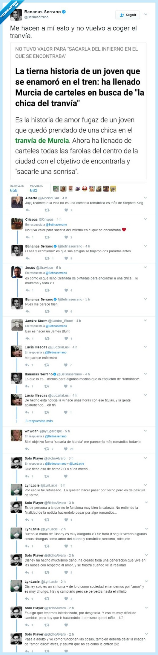 Murcia,romanticismo,acoso