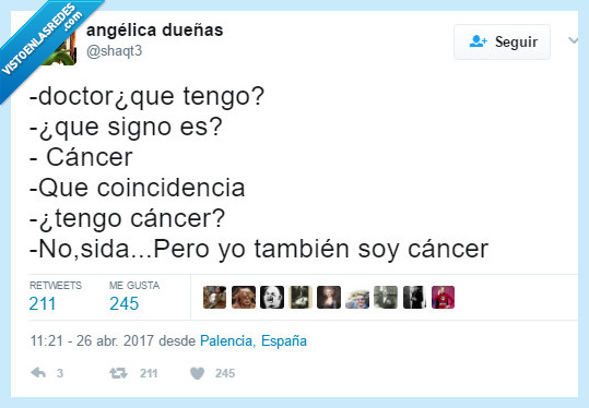 cáncer,horoscopo,sida