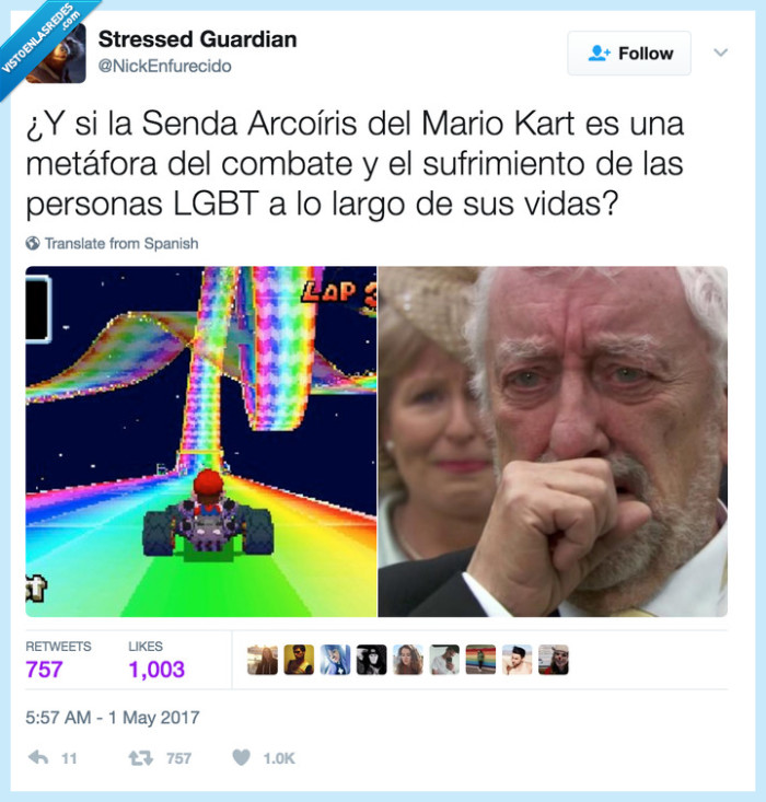 senda arcoiris,lgbt,mario kart