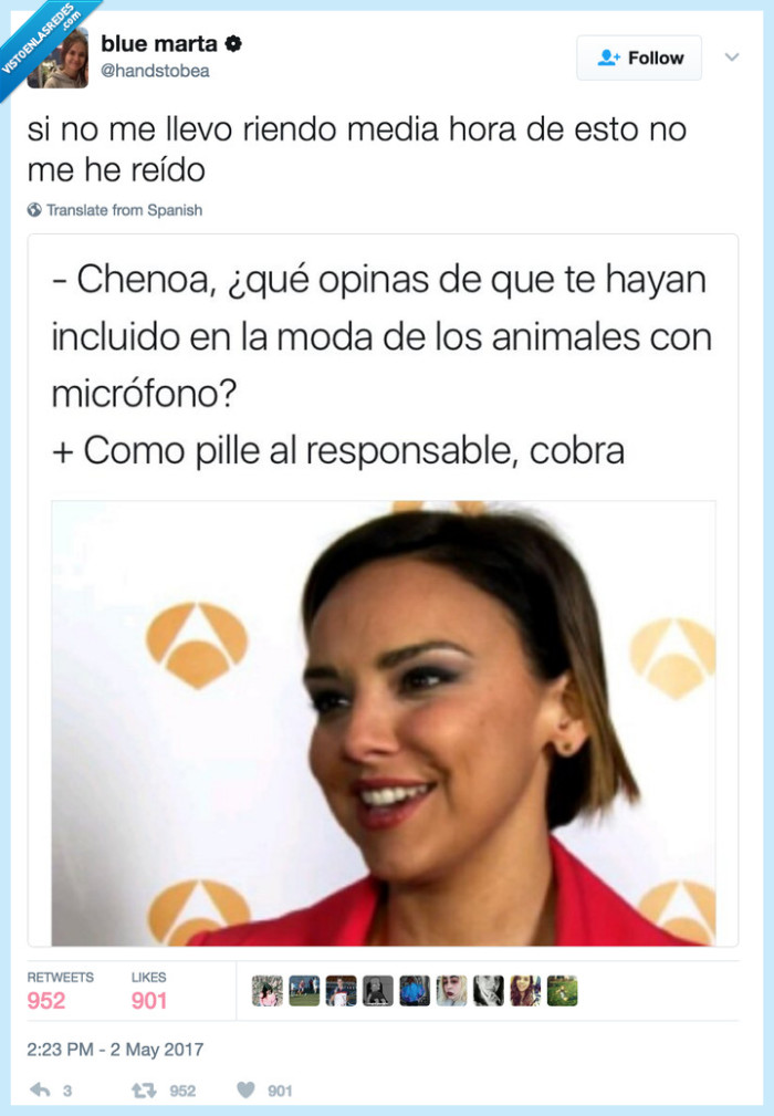 cobra,chenoa,animales