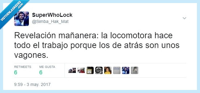 locomotora,vagones,vagos,twitter,humor