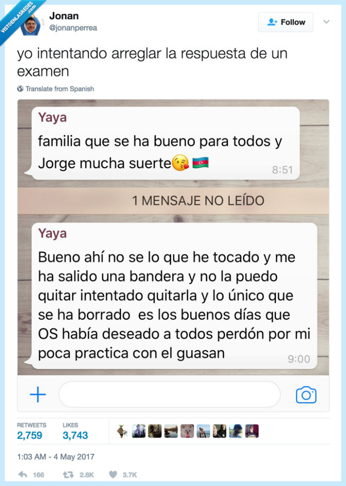 examen,bandera,corregir