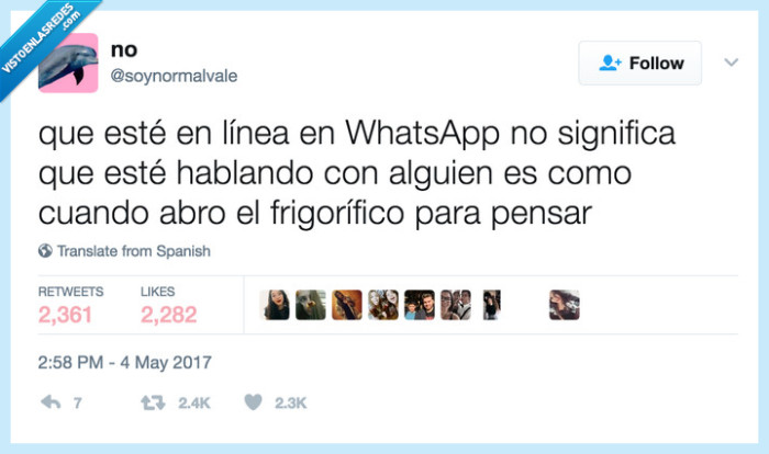 frigorífico,whatsapp