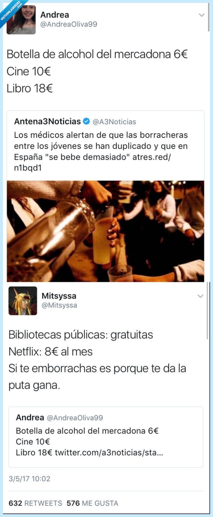 alcohol,zasca,adolescente,mercadona,precios