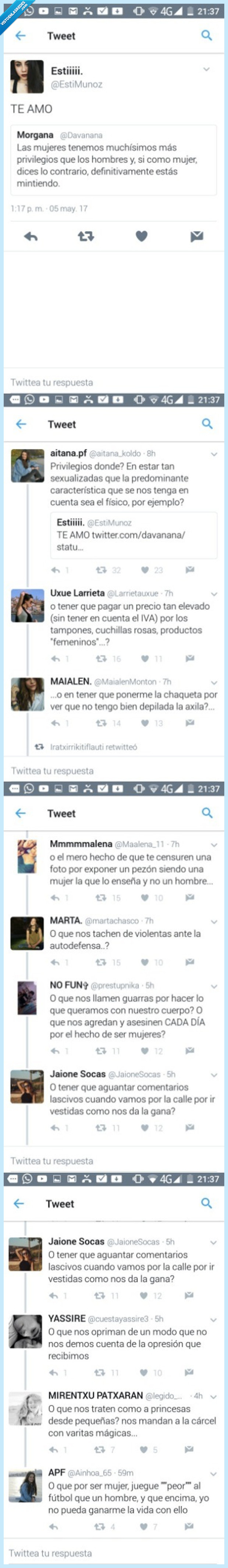 hombres,mujeres,privilegios