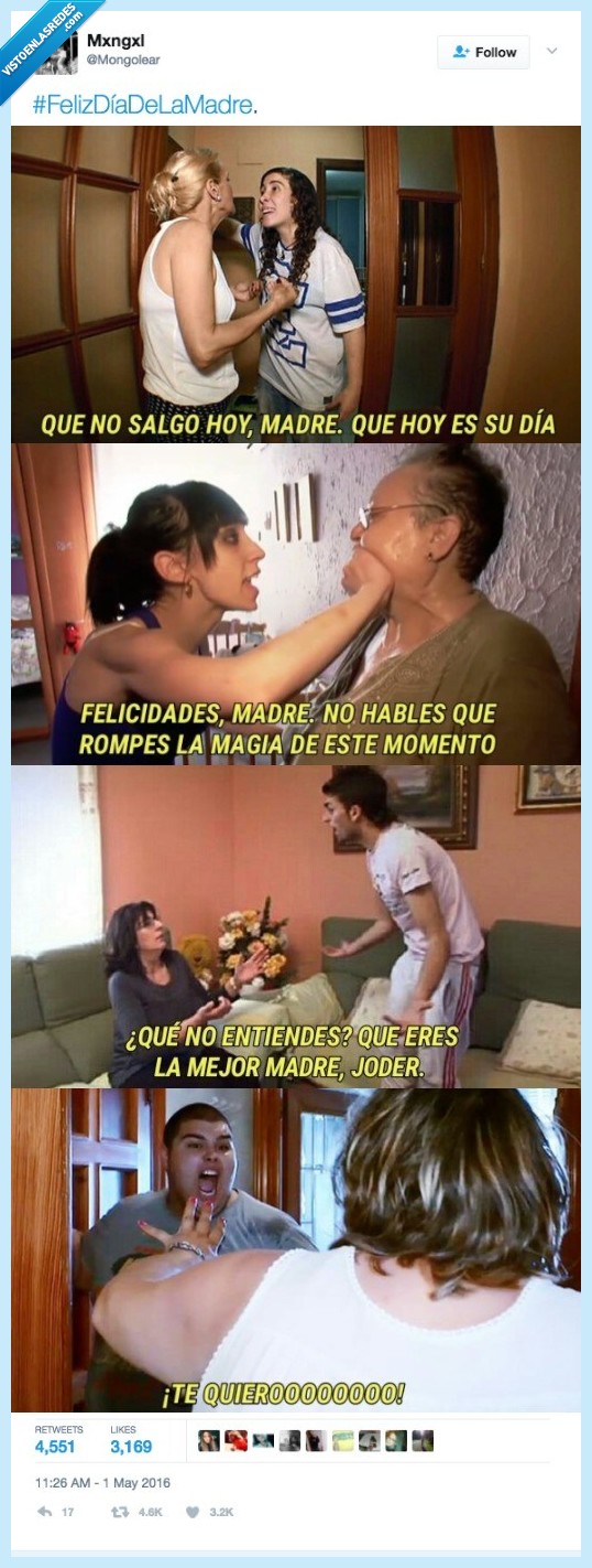 homenaje,hermano mayor,madre,día de la madre