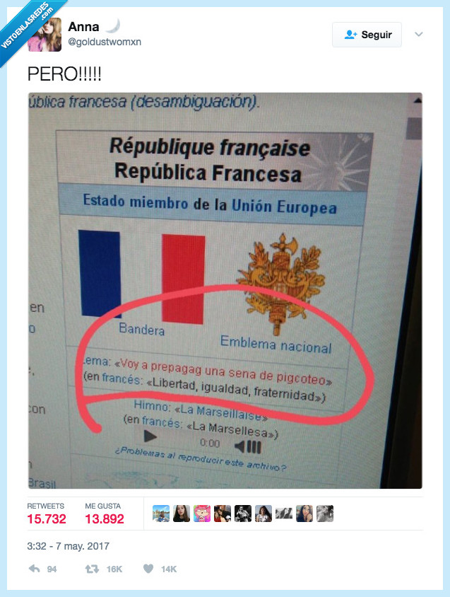 trolleada,gabacho,cena,president