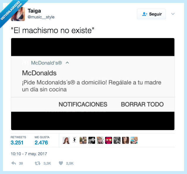mcdonalds,machismo,madre
